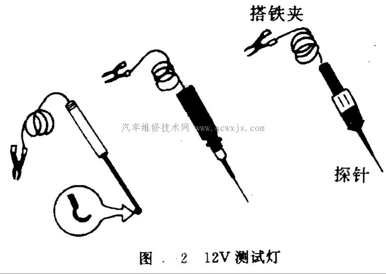 测试灯 -  常用汽车故障诊断工具