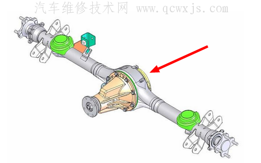 驱动桥壳的维修检测