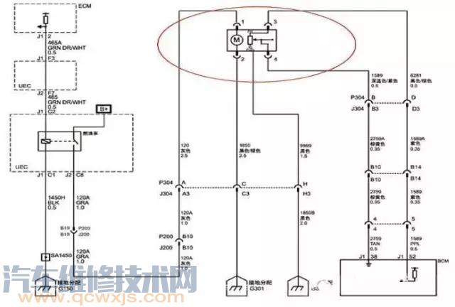 【GL8陆尊起步踩加速踏板熄火故障案例】图3