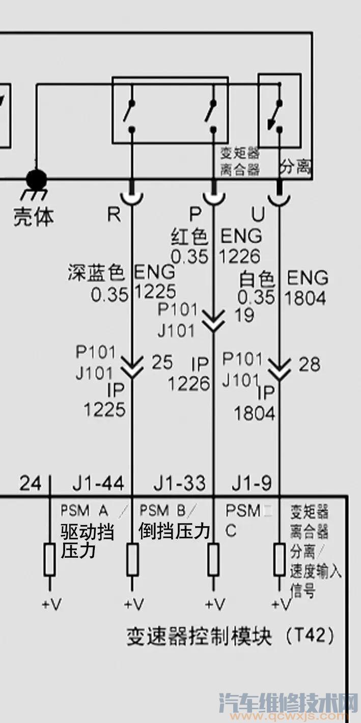 【别克君越变速器无手动模式故障】图4