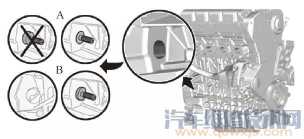 标志508正时校对方法（图解）