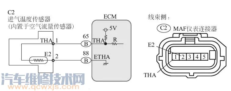 进气温度传感器的安装位置、作用、工作原理及检测方法