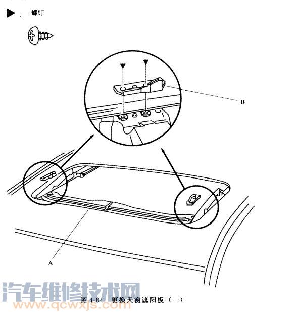 【汽车天窗遮阳板更换】图2