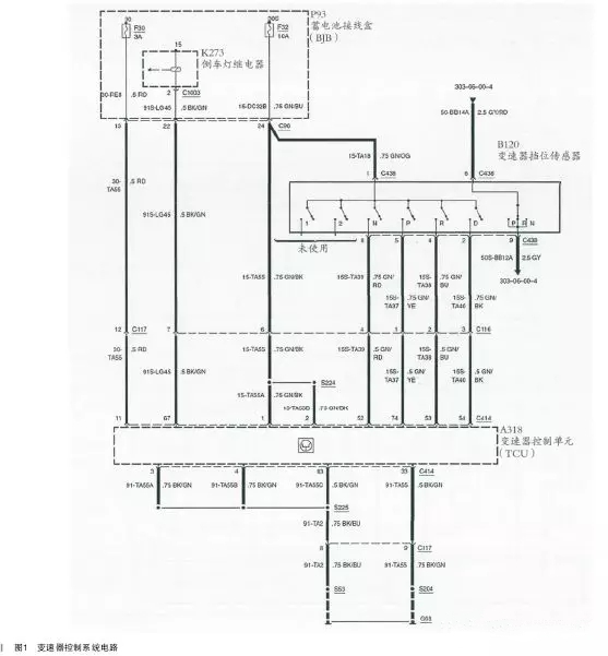 2010年福克斯仪表挡位显示异常故障维修