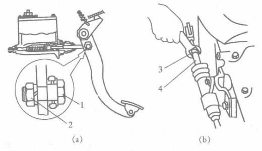 离合器踏板的自由行程介绍 离合器自由行程的调整