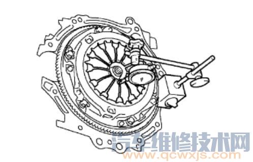 离合器的拆装安装检查过程（图解）