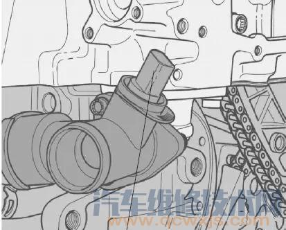 冷却液温度传感器在哪 冷却液传感器的位置介绍