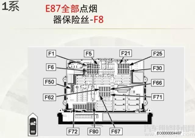 【宝马全系车型点烟器保险丝位置大全图解】图1