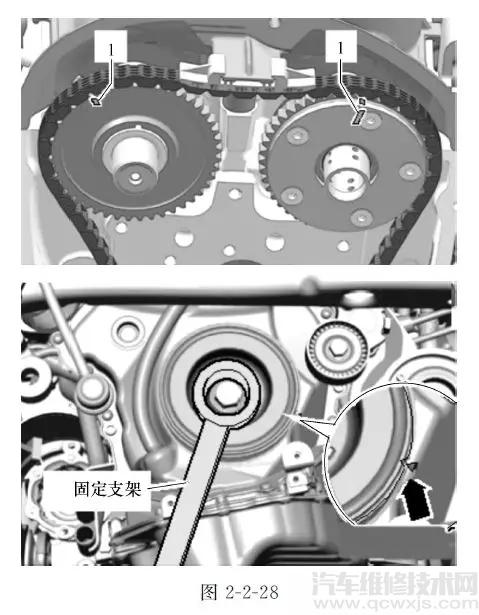 奥迪A4L/A6L/Q3/Q5（2.0LTFSI雷竞技最新官网苹果）/A4L（1.8LTFSI雷竞技最新官网苹果）正时步骤