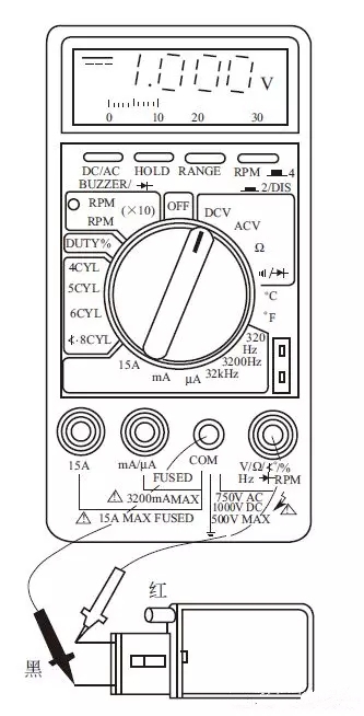 数字式万用表的使用方法以及常用的检测方法