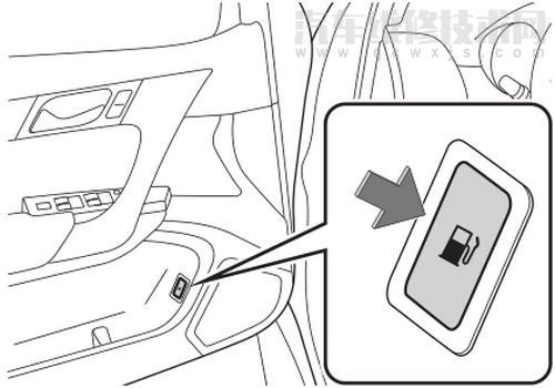 哈弗h9油箱盖怎么开启  哈弗h9油箱盖开关在哪里