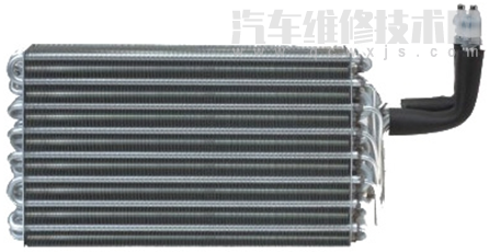 【汽车空调蒸发器的类型有哪几种 汽车空调蒸发器的位置】图1